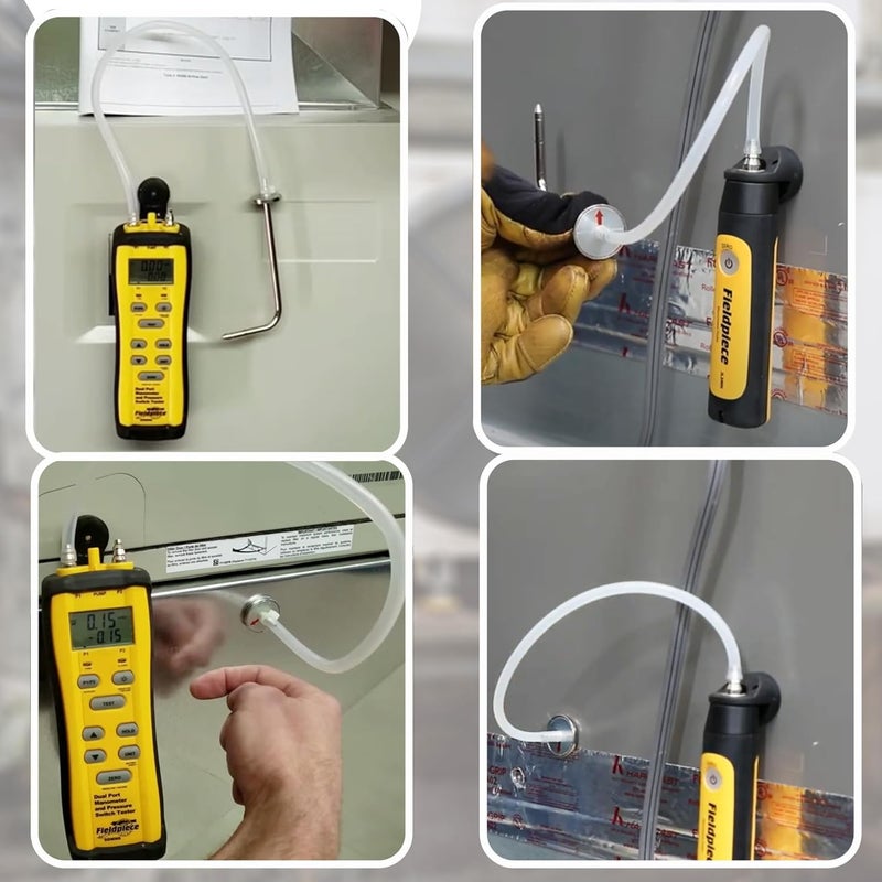 SUONE Static Pressure Probes Compatible with ASP2 Fieldpiece Manometers AMIN2,ADMN2,SDMN5 for HVAC Technician Testing (2 Pack) - Image 5